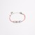 RAK bransoletka znaku zodiaku na czerwonej nitce z kwarcu różowego, howlitu i angelitu, regulowana bransoletka z kamieni naturalnych CUD Nibiru